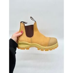 Blundstone Classic Brown Leather Pull-On Chelsea Boots Women’s Size 10